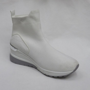 Botki damskie jesienne na koturnie (36-41) IT-7 WHITE