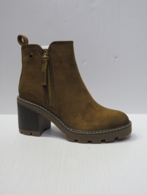 Botki damskie na obcasie (36-41) KE201 KHAKI