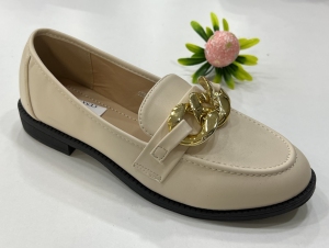 Mokasyny damskie na płaskim (36-41) HX-62 APRICOT