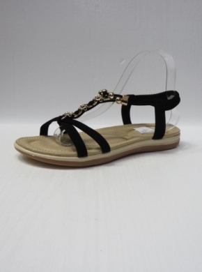 Sandały damskie na płaskim (36-41) FY7002 BLACK