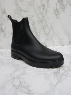 Botki damskie na płaskim (36-41) F-S17 BLACK