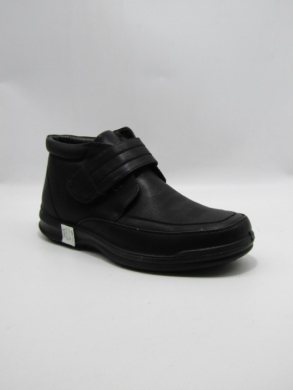 Botki męskie ocieplane (40-46) 1331-1 BLACK