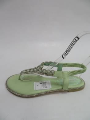 Sandały Damskie na płaskim (36-41) S147 GREEN