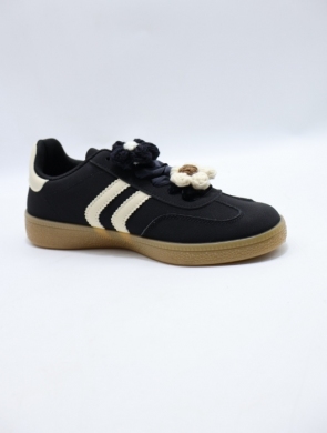 Buty sportowe damskie na płaskim (36-41) C3912 BLACK