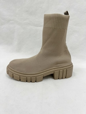 Botki damskie na płaskim (36-41) PC162 KHAKI
