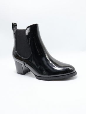 Botki damskie ocieplane na obcasie (36-41) 6072-1J BL