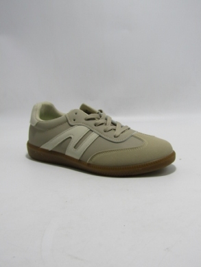 Buty sportowe damskie na płaskim (36-41) 7112 KHAKI