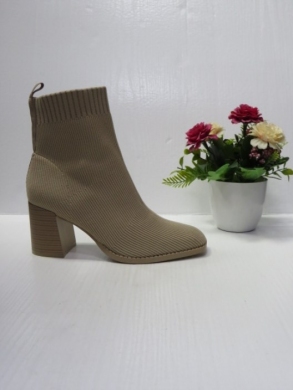 Botki damskie na obcasie (36-41) HQ1327 BEIGE