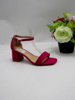 Sandały damskie na obcasie (36-41) R151 FUCHSIA
