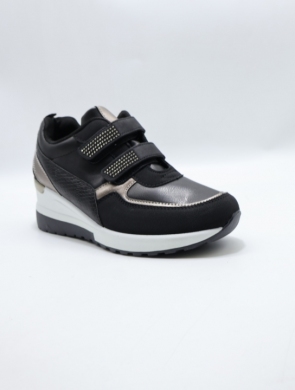 Buty sportowe damskie na koturnie (36-41) J-131 BLACK