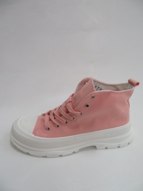 Trampki damskie na koturnie (36-41) AB974 PINK