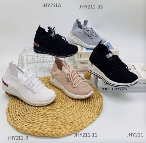 Buty sportowe damskie na koturnie (36-41) JHY211