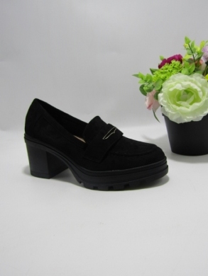 Półbuty damskie na obcasie (36-41) 6687 BLACK