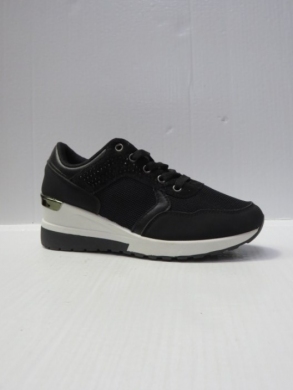 Buty sportowe damskie na koturnie (36-41) XHBDN-189 BLACK