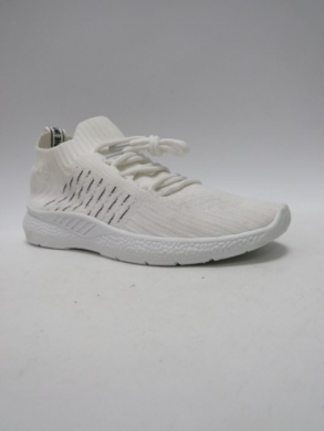 Buty sportowe damskie na płaskim (36-41) F17 WHITE