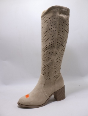 Kozaki damskie na obcasie (36-41) H251-3 BEIGE