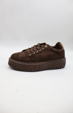 Buty sportowe damskie na płaskim (36-41) BO-922 BROWN