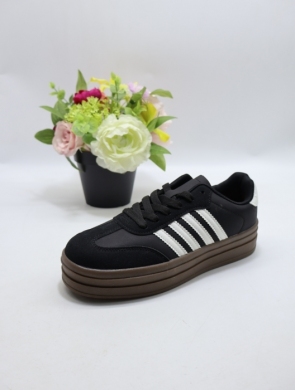 Buty sportowe damskie na płaskim (36-41) AD6723 BL/WHITE