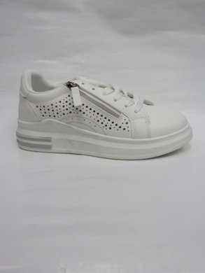 Buty sportowe damskie na płaskim (36-41) V111 WHITE