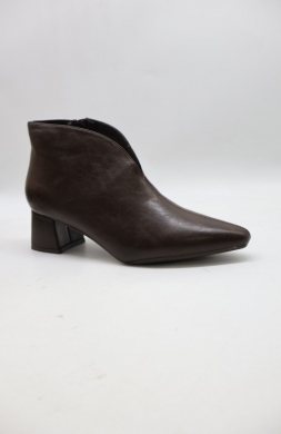Botki damskie na obcasie (36-41) 3258 COFFE