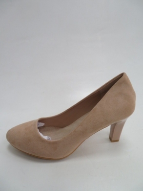 Czółenka damskie na szpilce (36-41) LE-505C BEIGE
