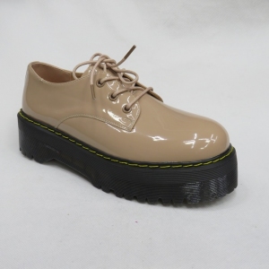 Półbuty damskie na koturnie (36-40) C20-8211 BLACK