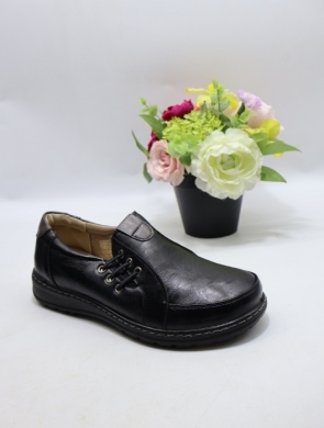Półbuty damskie na płaskim (36-42) 22T44-1 BLACK