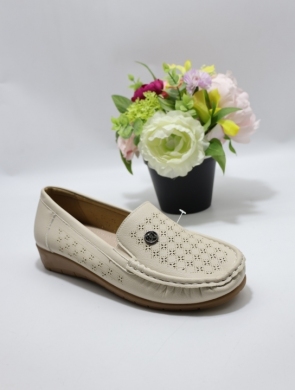 Półbuty damskie na koturnie (36-41) B3262 BEIGE