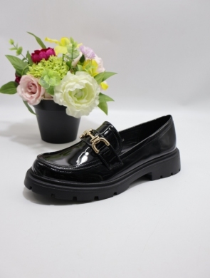 Mokasyny damskie na płaskim (36-41) R39 BLACK