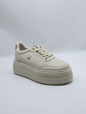Buty sportowe damskie na płaskim (36-41) LX10-06 BEIGE
