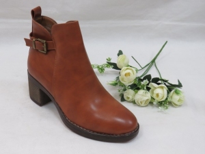 Botki damskie ocieplane na obcasie (36-41) UK90 CAMEL