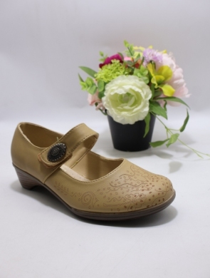 Półbuty damskie na obcasie (36-41) DL1157 CAMEL