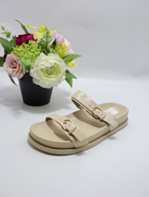 Sandały damskie na płaskim (36-41) H8-682 BEIGE