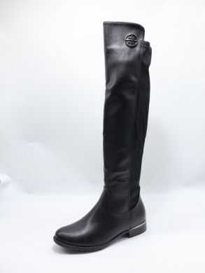 Kozaki damskie na płaskim (36-41) H2441BL