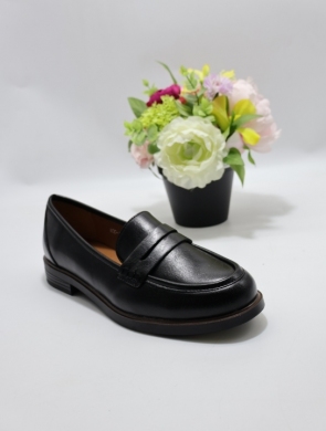 Półbuty damskie na płaskim (36-41) YCC-118 BLACK