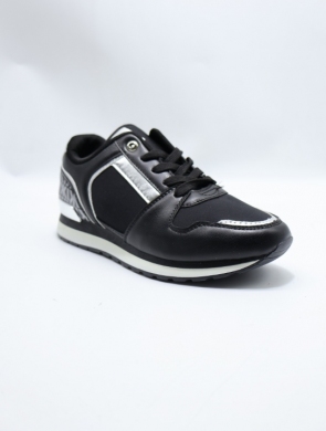 Buty sportowe damskie na płaskim (36-41) 0-119 BLACK