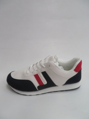 Buty sportowe męskie (40-46) 0982 WHITE