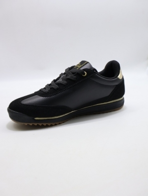 Buty sportowe damskie na płaskim (37-41) LXC8621 BLACK