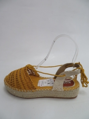 Sandały Damskie na koturnie (36-41) Z-29 YELLOW