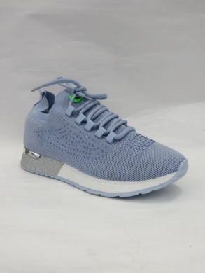 Buty sportowe damskie na płaskim (36-41) AB118 BLUE