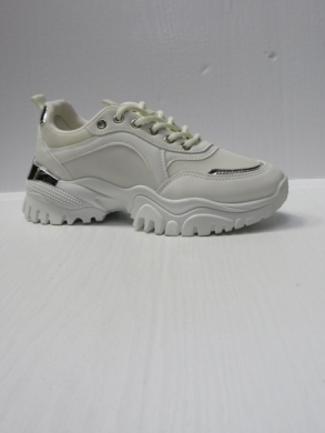 Buty sportowe damskie na płaskim (36-41) A15 WHITE