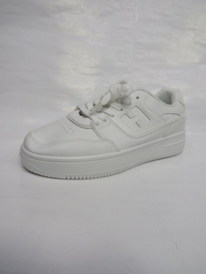 Buty sportowe damskie na płaskim (36-41) XHB-20 WHITE