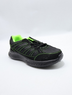Buty sportowe damskie na płaskim (37-42) F066 BL/GREEN