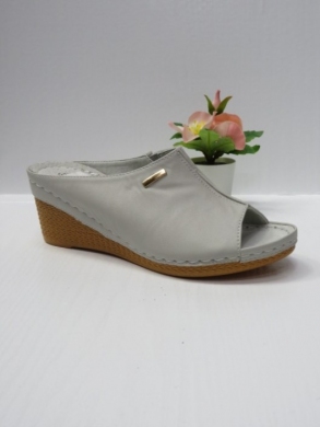 Klapki damskie na koturnie (36-41) 7AA222 GREY