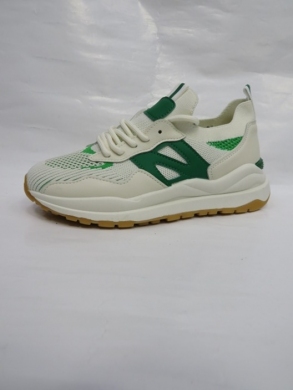 Buty sportowe damskie na płaskim (36-41) R187 GREEN