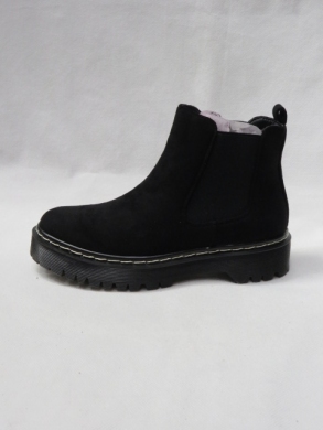 Botki damskie na płaskim (36-41) A501V BLACK