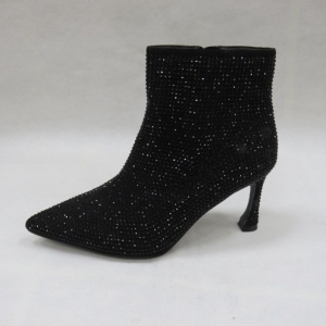 Botki damskie jesienne na szpilce (36-41) 3617 BLACK