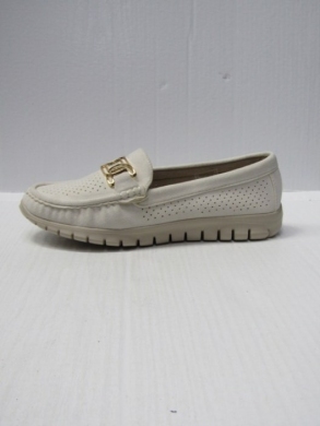 Mokasyny damskie na płaskim (36-41) XBM0099-D22 OF,WHITE