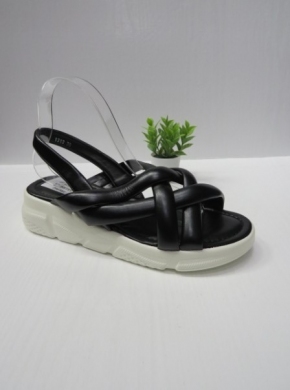 Sandały damskie na płaskim (36-41) 1313 BLACK