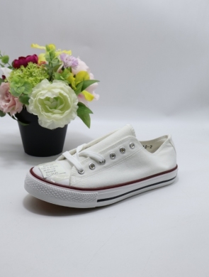 Trampki damskie na płaskim (36-41) FZC-2 WHITE